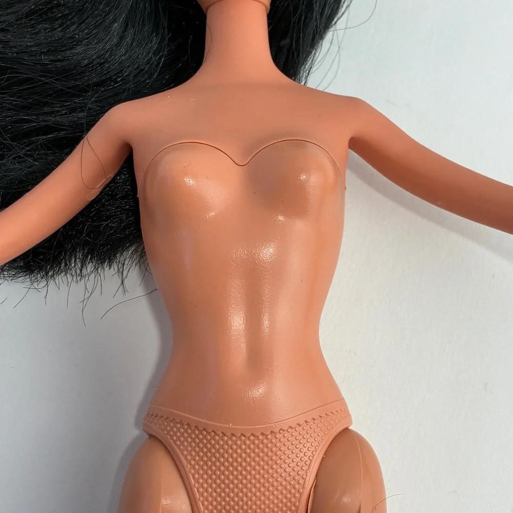 Vintage Barbie Wonder Woman Doll 2003 - Generation Girl Lara Face - Flaws